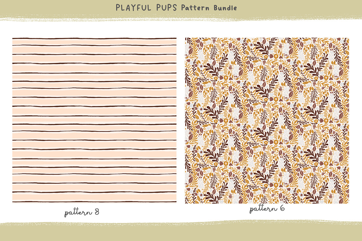 Cute Dog Seamless Digital Pattern, a Graphic by Bridgett Stahlman Design (Photo 3 of 5)