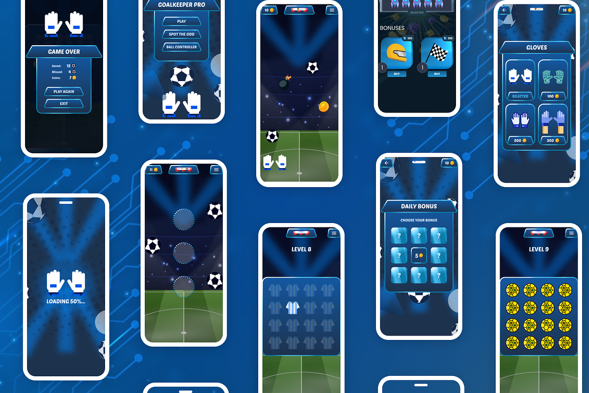 5 games ui, an App Template by Shoppie (Photo 3 of 6)