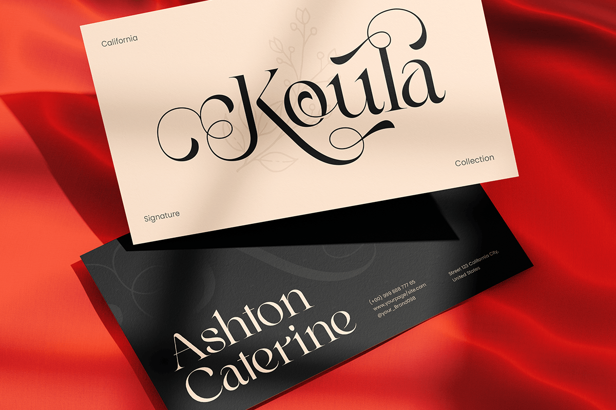 Riona - Luxury Swash Logo Font, a Serif Font by Sensatype (Photo 5 of 12)