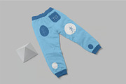 Kids Jogger Pants Mockups, a Bottom Mockup by megostudi0 (Thumbnail 5 of 7)