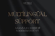 Qiunels - Elegant Luxury Serif, a Serif Font by Almarkhatype (Thumbnail 7 of 10)