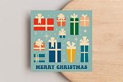 Retro Christmas Greeting Cards, a Decorative Illustration by Art's and patterns (Thumbnail 18 of 19)