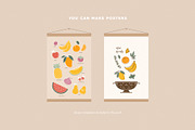 Minimalist fruits collection, a Food Illustration by adehoidar (Thumbnail 5 of 9)