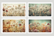 Zewe Collection · Retro Flowerscapes, a Decorative Illustration by milatovar (Thumbnail 3 of 16)