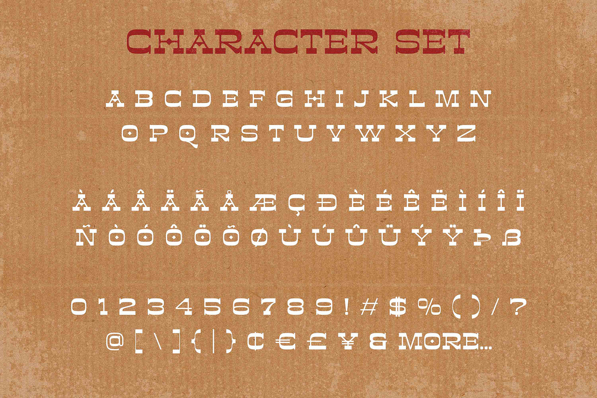 Sale! Westman - Classic Vintage Slab, a Slab Serif Font by Almarkhatype (Photo 9 of 10)