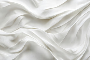 Elegant Draped White Silk Fabric Tex, a Photo by Pixeness Studio