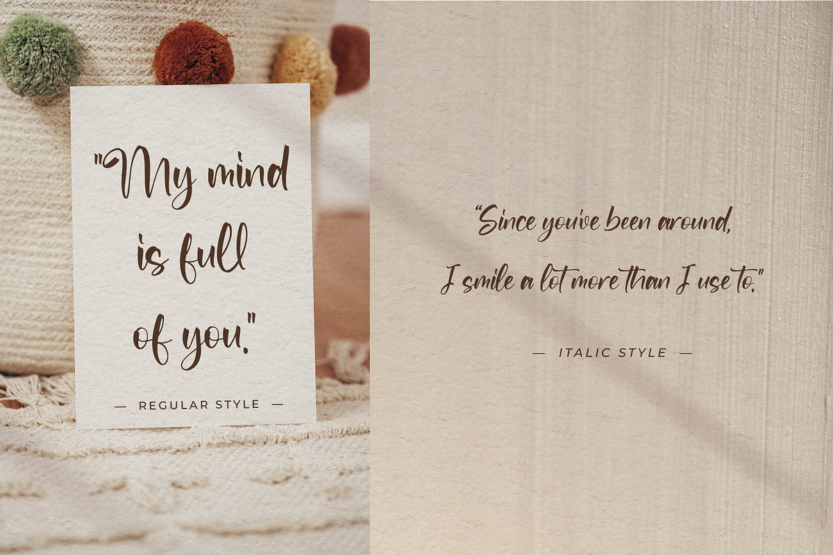 The Spirit, a Script Font by Integritype Studio (Photo 11 of 14)