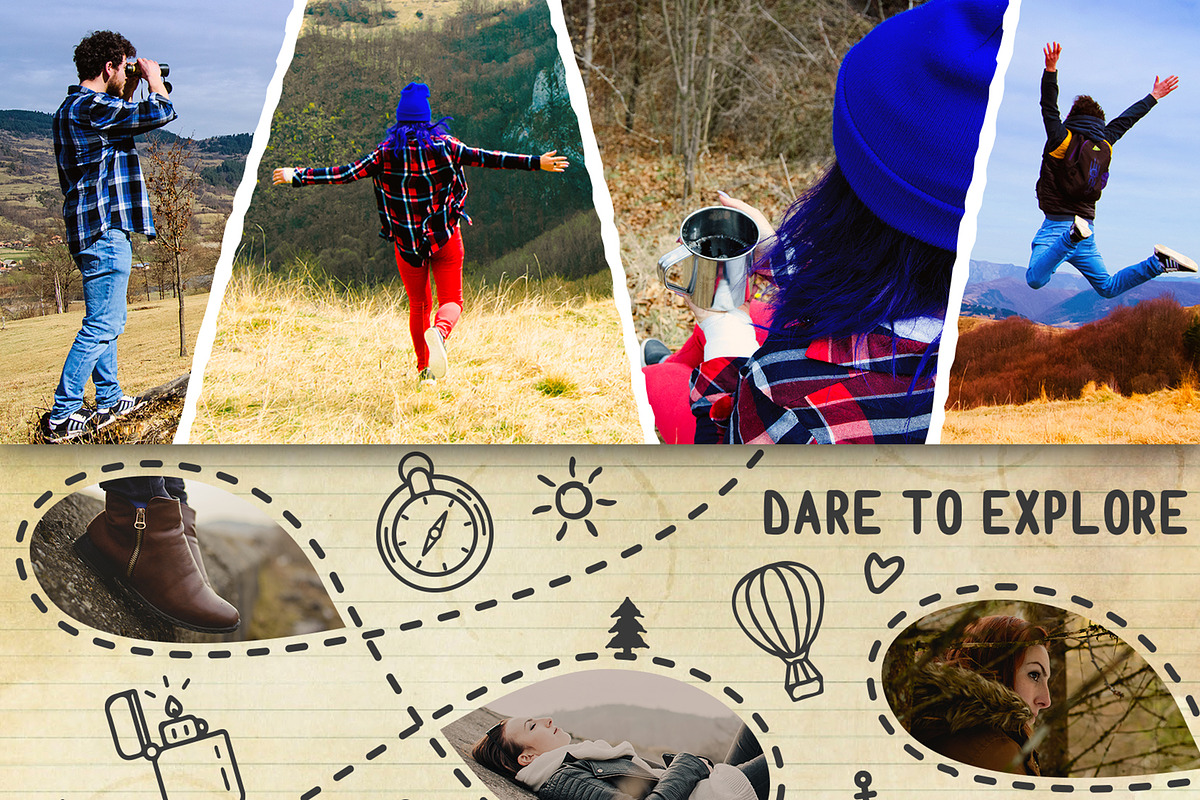 Travel Based PSD Facebook Templates, a Social Media Template by Brandspark (Photo 5 of 6)