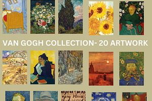 Van Gogh Collection- 20 Artworks