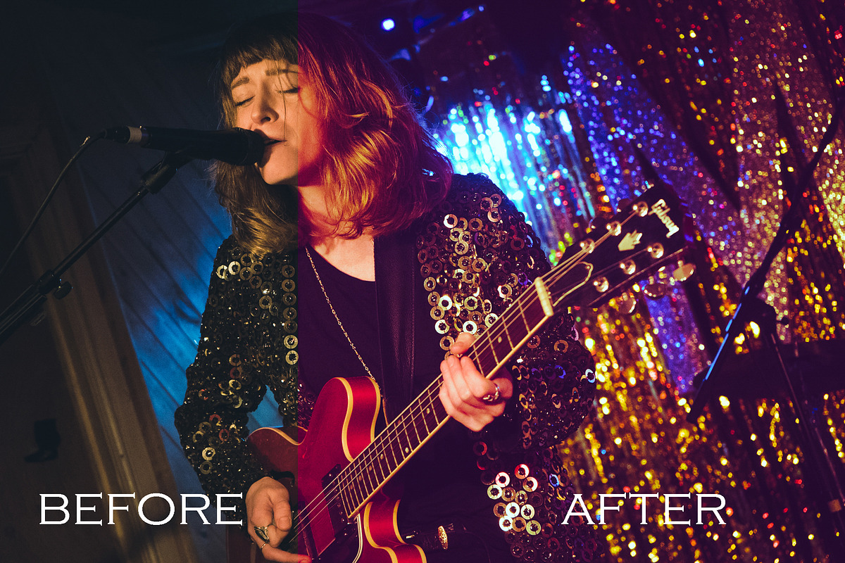 Concert Affects Lightroom Presets, an Action Add-On by Winsome Effects & Co. (Photo 4 of 4)