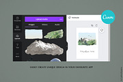 watercolor landscape creator clipart, a Decorative Illustration by LyubovZaytseva (Thumbnail 12 of 27)