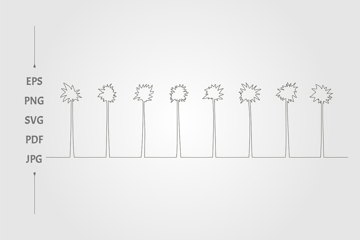 palm trees, an Object Graphic by lawoel (Photo 2 of 3)