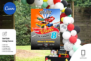 Hot Wheels Birthday Invitation, an Invitation Template by Earth5168 (Thumbnail 6 of 9)