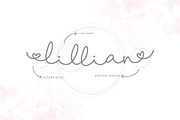 Lillian Script, a Script Font by Chocotype Std (Thumbnail 5 of 7)