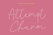 CS Brisa Dashed, a Script Font by Craft Supply Co. (Thumbnail 3 of 8)
