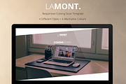 Lamont - Coming Soon Template, a Bootstrap Template by Studio Ember (Thumbnail 1 of 2)