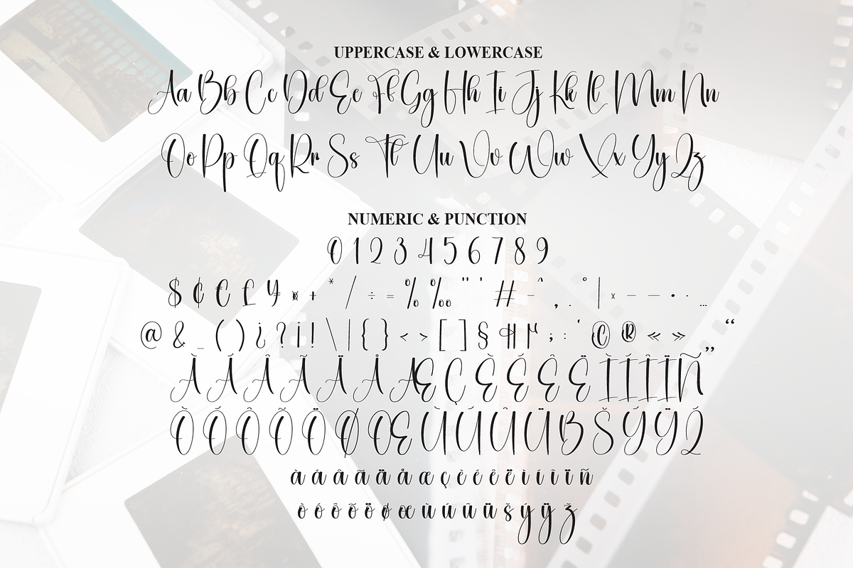 Negative | Script Font, a Handwritten Font by Scratchones (Photo 7 of 9)