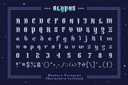Magic Quest - 8-Bit Blackletter, a Blackletter Font by OPENCITYDESIGNCO (Thumbnail 2 of 5)