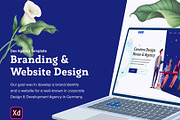 Devdesign Agency UI Template, a Landing Page Template by litoondev (Thumbnail 1 of 5)