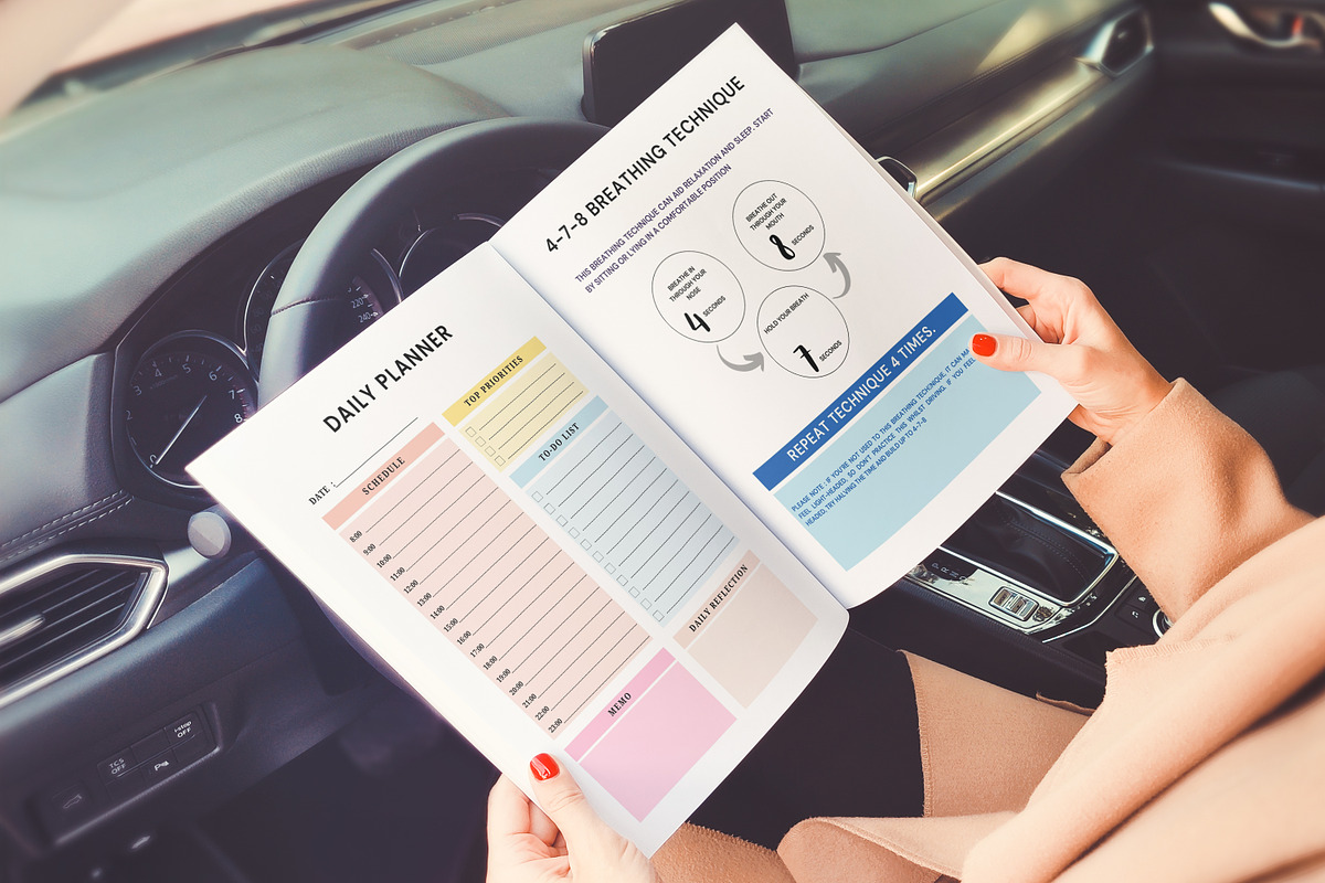 Mental Health Journal Bundle, a Print Template by Designmela01 (Photo 6 of 7)