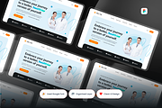 Healthcare Hero Header, a Templates & Theme by SquidPixey (Thumbnail 2 of 3)