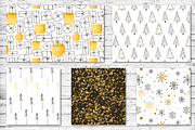Cristmas mood - pattern set, a Pattern Graphic by Katya_lu (Thumbnail 8 of 8)