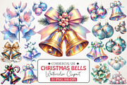 Iridescent Christmas Bells & Baubles, an Illustration by RobertsArt (Thumbnail 1 of 7)