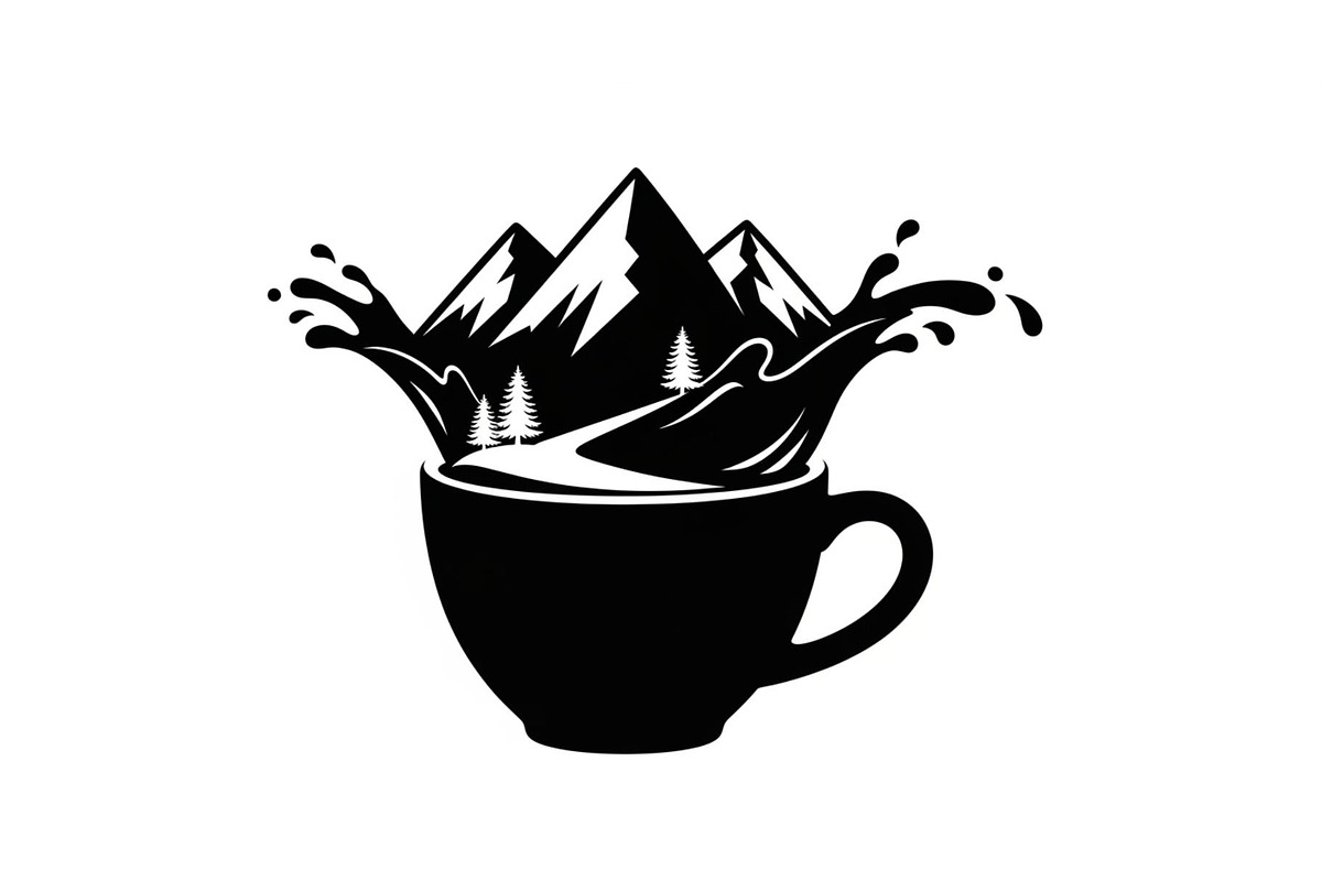 Mountain Coffee Cup Design Bundle, an Illustration by yasushie (Photo 17 of 31)