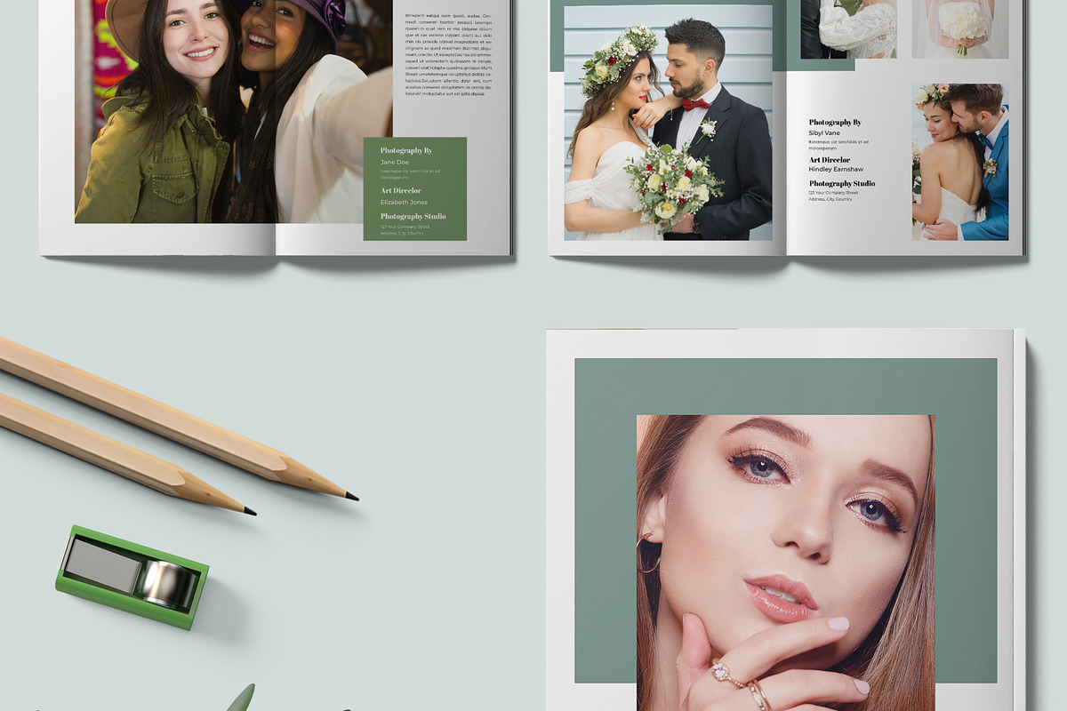 Photobook Design Layout
