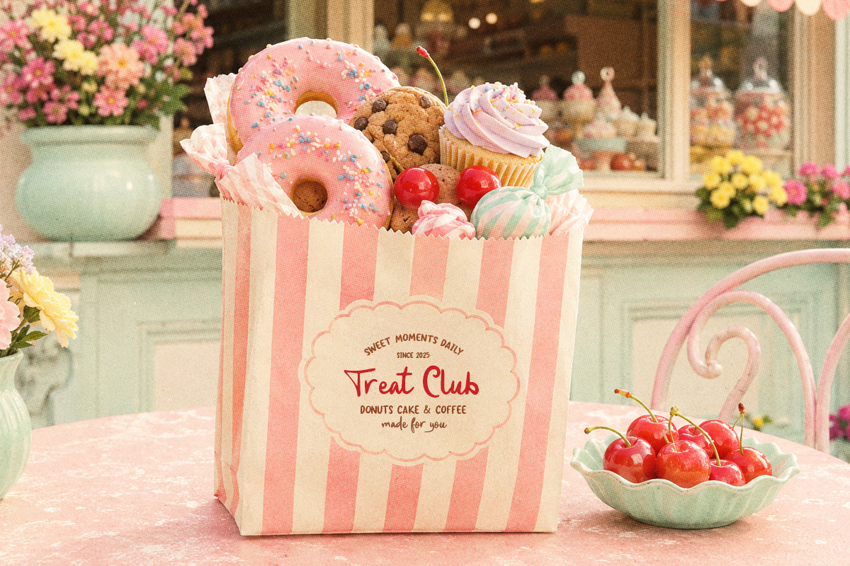 Snack Break Fun Script, a Script Font by Littlehand (Photo 8 of 9)