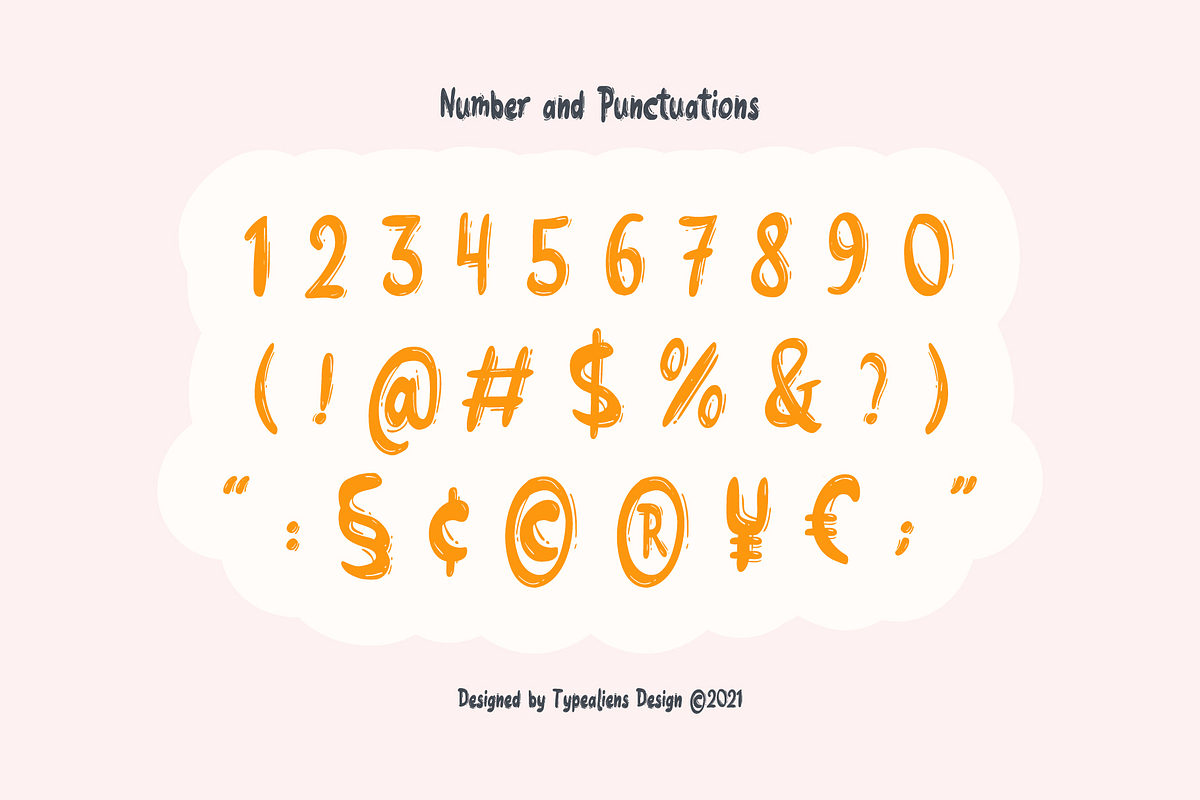Bagel & Crackers, a Font by ilhamtaro (Photo 10 of 12)