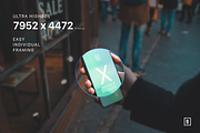 iPhone X Mockups, an iPhone Mockup by North&Nano (Thumbnail 4 of 6)
