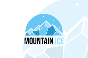 Mountain Ice Logo Templates