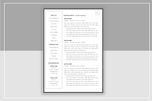 Mike W Resume And Cover Template