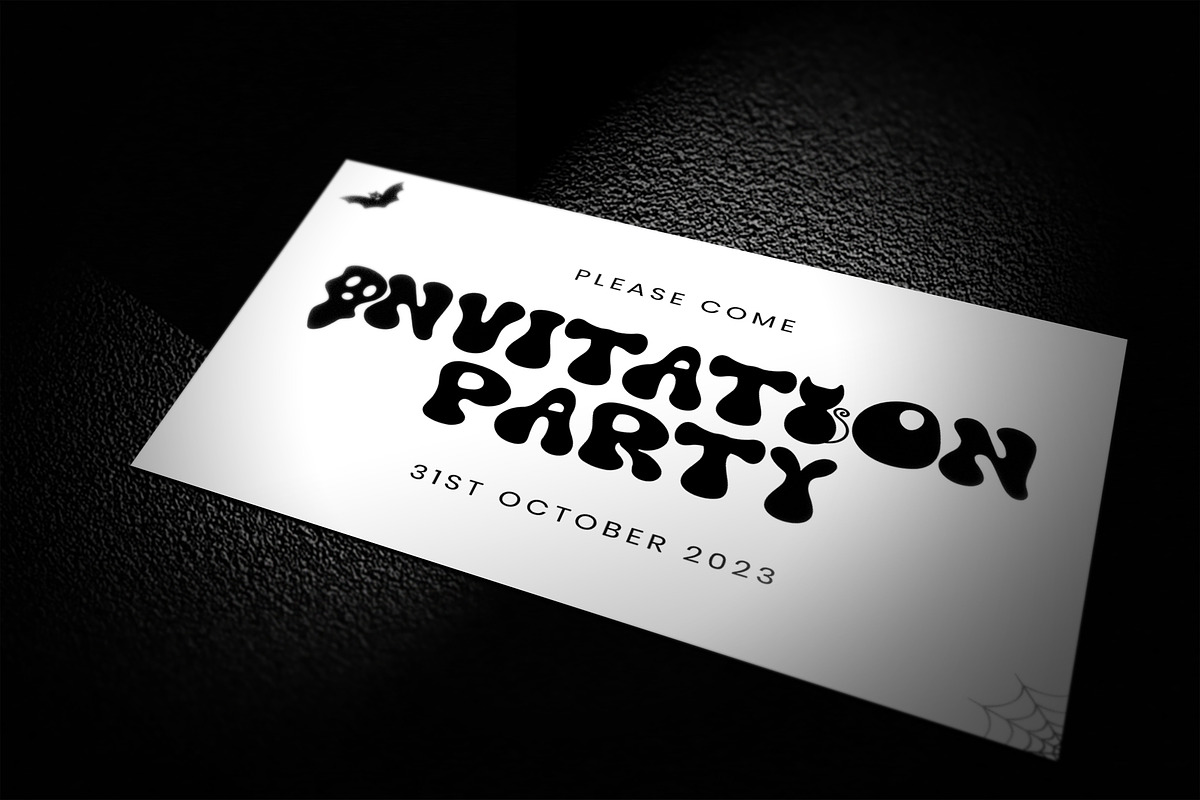 Groovy Halloween - A Retro Font, a Font by CraftlabSVG (Photo 7 of 9)