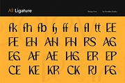 Bacley - Modern Elegant Sans, a Sans Serif Font by Pandeka Studio (Thumbnail 8 of 9)