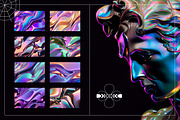 Liquid Metal | Iridescent Trend, a Texture Graphic by Ckybe's Corner (Thumbnail 5 of 8)