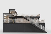 3D Model Container Cafe 9, an Architecture 3D Model by SR 3D Visual (Thumbnail 6 of 23)