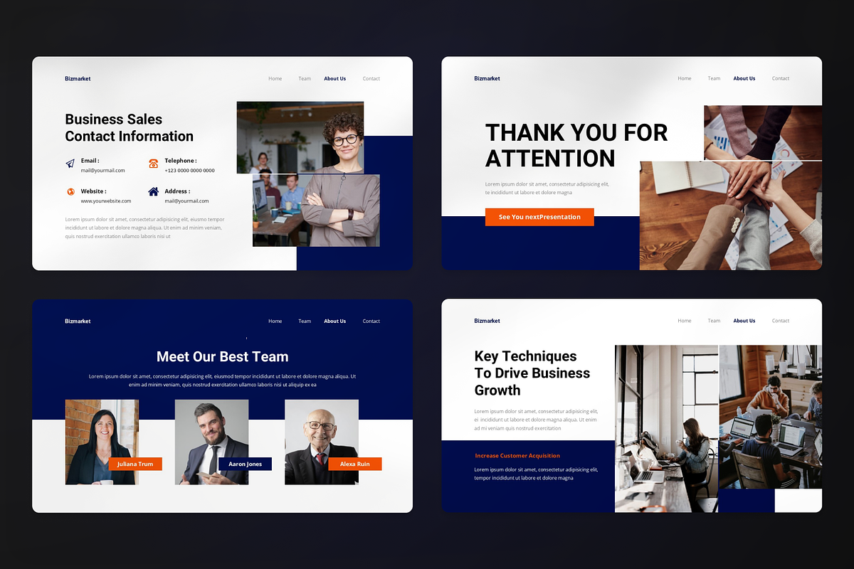 Business Sales Powerpoint, a Presentation Template by SquidPixey (Photo 4 of 7)