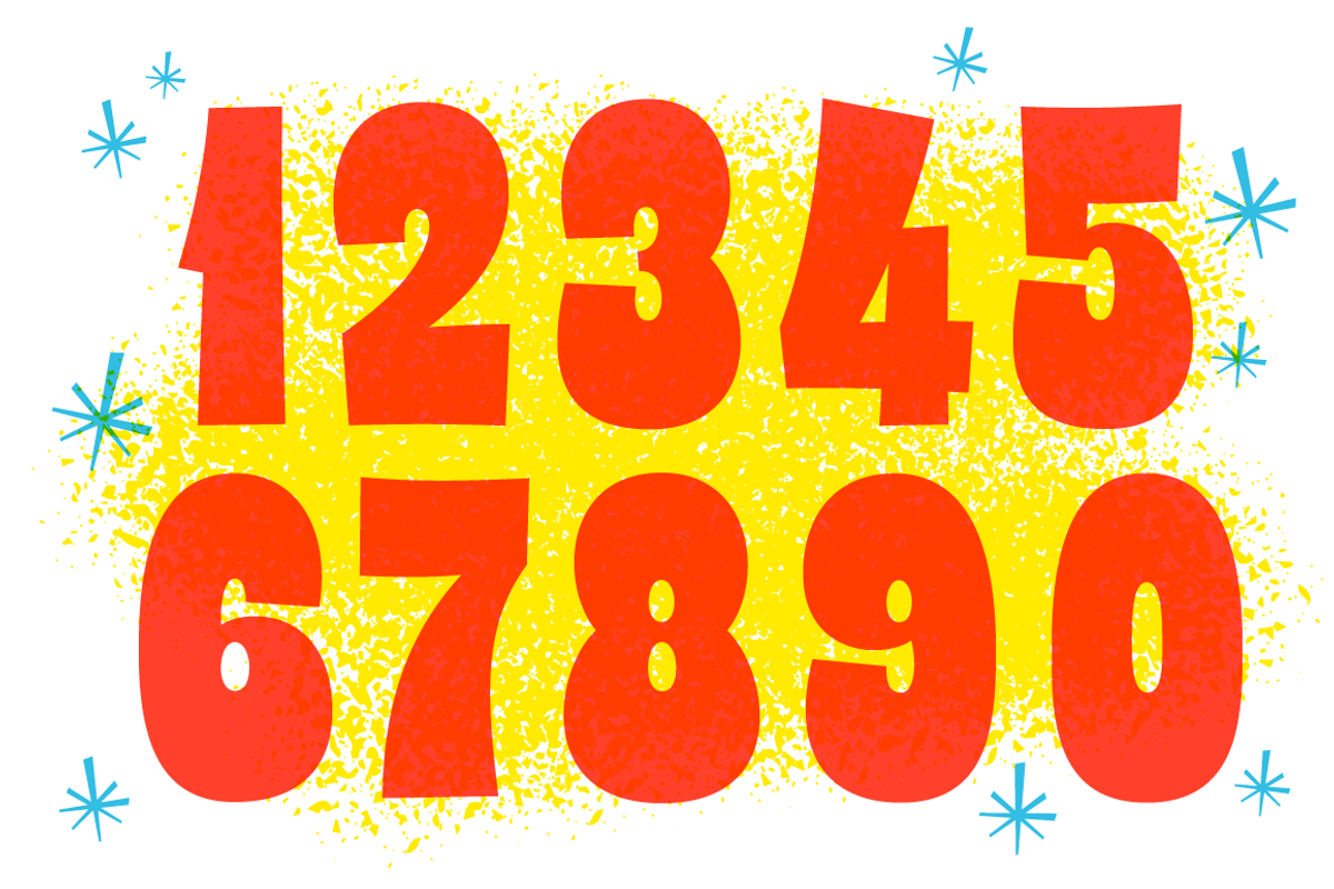Thrifty Numerals preview 2