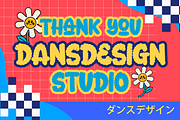 Child Candy CityPop Display Font, a Handwritten Font by dansdesign (Thumbnail 6 of 6)