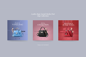 Handbag Social Media Marketing Kit, a Social Media Template by thedesignsource
