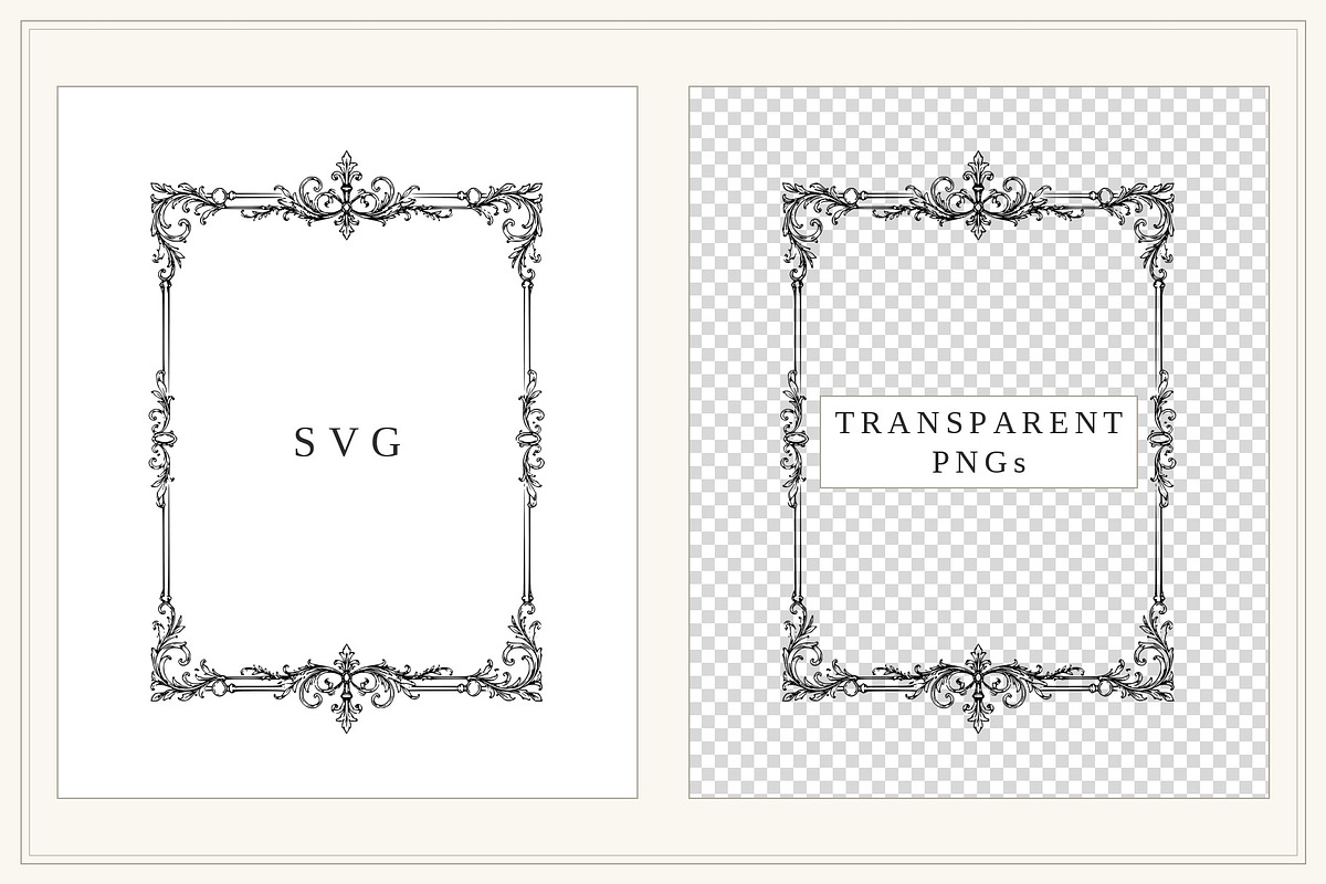 Border, Corner & Divider Collection, a Decorative Illustration by AW Studios (Photo 14 of 20)