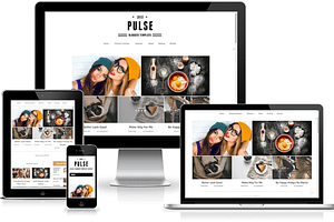 Pulse ResponsiveBlogger Template