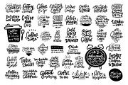 Coffee lettering &clipart collection, a Decorative Illustration by Lana Sham (Thumbnail 7 of 15)