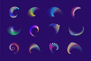 Abstract Swirl Icons