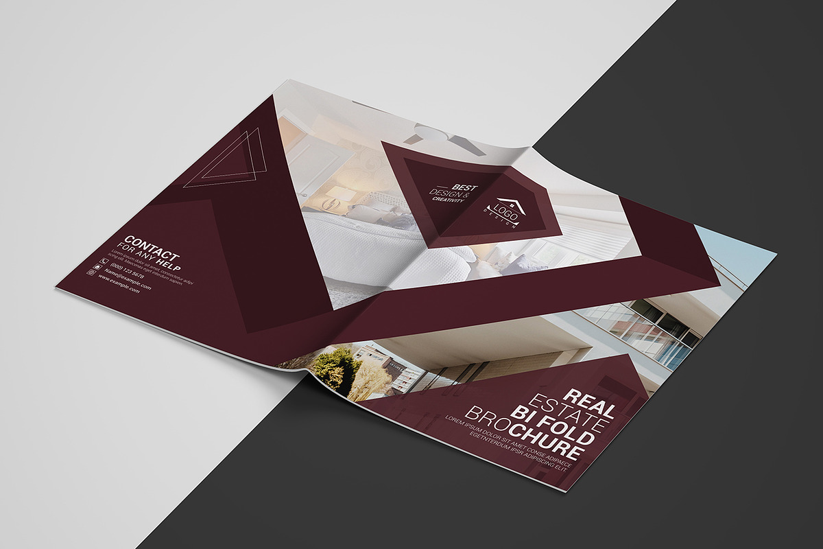Real Estate Brochure, a Brochure Template by crazyOWL (Photo 3 of 3)