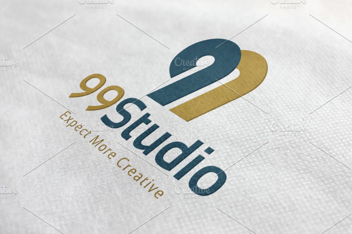 99 Studio Logo, a Branding & Logo Template by ArtFusion (Photo 1 of 5)