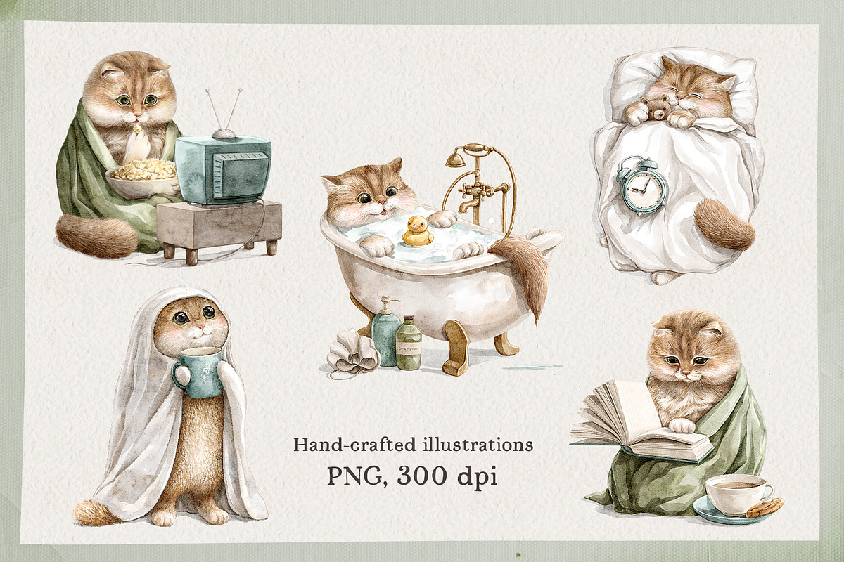 Introverted cat, an Illustration by Mimomy (Photo 2 of 6)