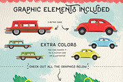 Christmas Trip: a graphic set, an Illustration by Cienpies Design (Thumbnail 2 of 6)